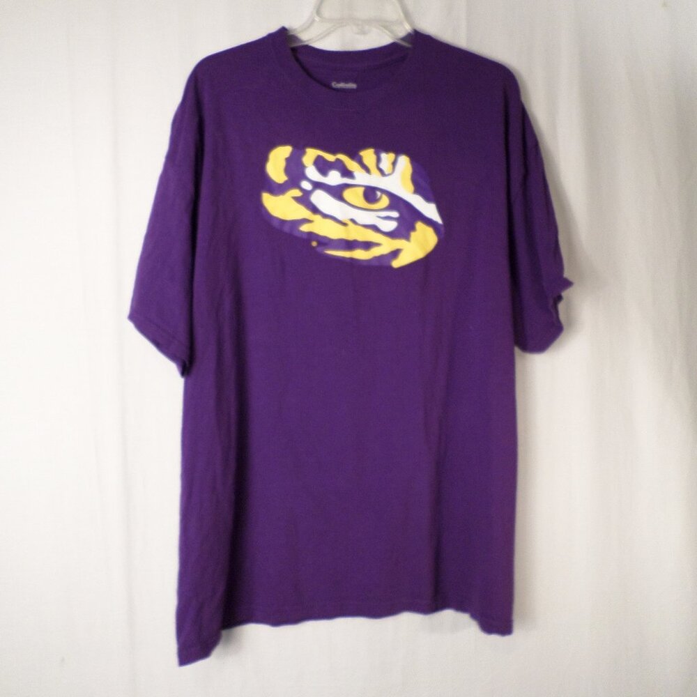 Captivating  LSU Purple Short Sleeve Tshirt Sz XXL